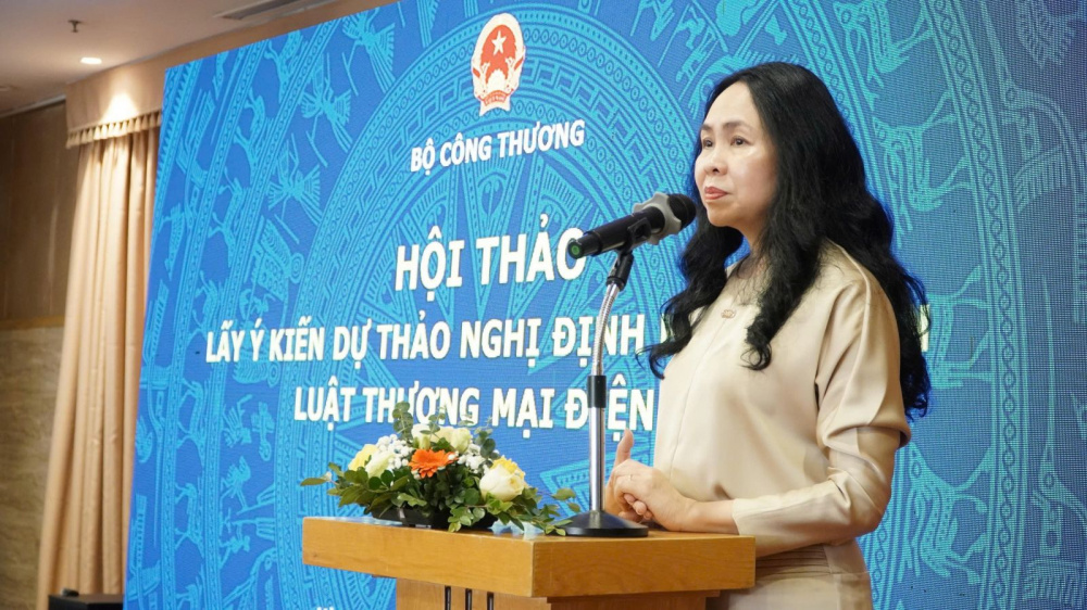 Hội thảo lấy ý kiến dự thảo Nghị định hướng dẫn Luật Thương mại điện tử
