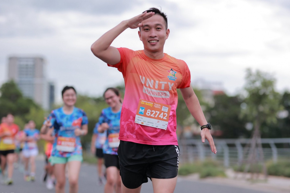 Anh Nguyễn Đình Thiện tham gia Giải chạy bộ