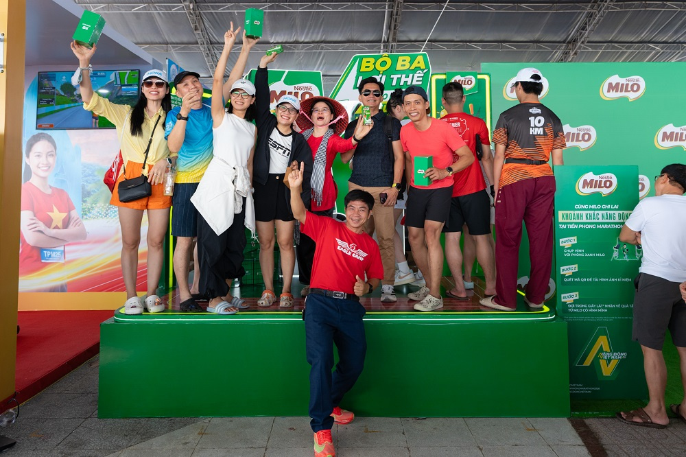 Nestlé MILO lan tỏa tinh thần thể thao cùng Tiền Phong Marathon