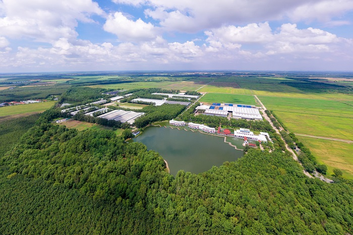 Hệ thống biogas giúp trang trại Vinamilk Green Farm Tây Ninh tiết kiệm hơn 2 tỷ đồng chi phí điện năng mỗi năm (Ảnh: VN).