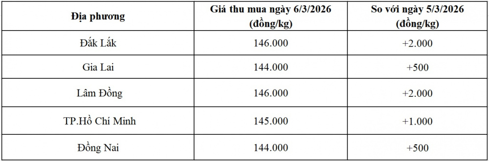 giá tiêu hôm nay