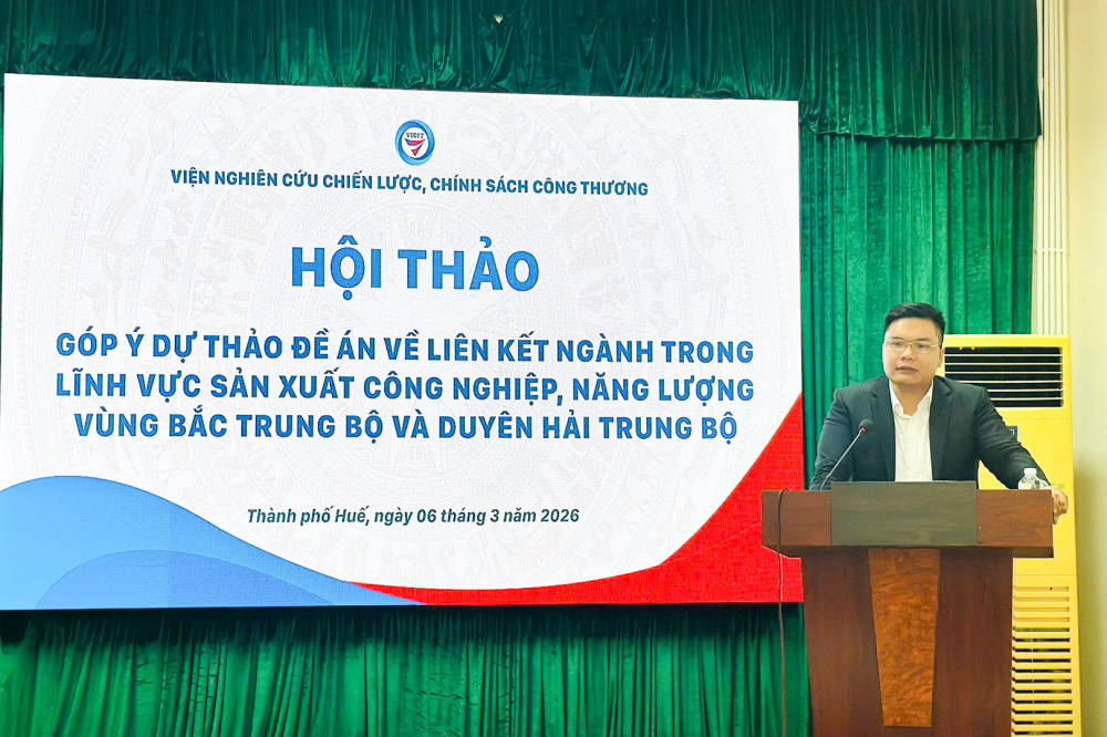 Tại Hội thảo, TS. Trịnh Quốc Vinh - Viện Nghiên cứu Chiến lược, Cwin com đăng nhập Công Thương đã trình bày tổng quan về Dự thảo Đề án. 