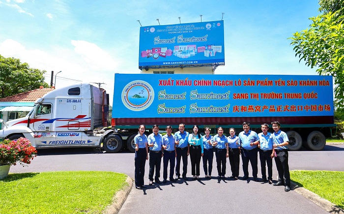 Cwin com sòng bạc trực tuyến chính ngạch sản phẩm của Yến sào Khánh Hòa sang thị trường Trung Quốc