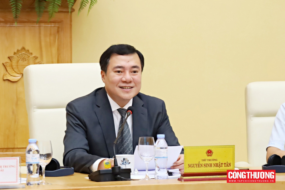 Thứ trưởng Nguyễn Sinh Nhật Tân tiếp Đoàn Cwincom hiện đang mở Hội đồng Cwin.com được xếp hạng cao nhất Hoa Kỳ - ASEAN (USABC)
