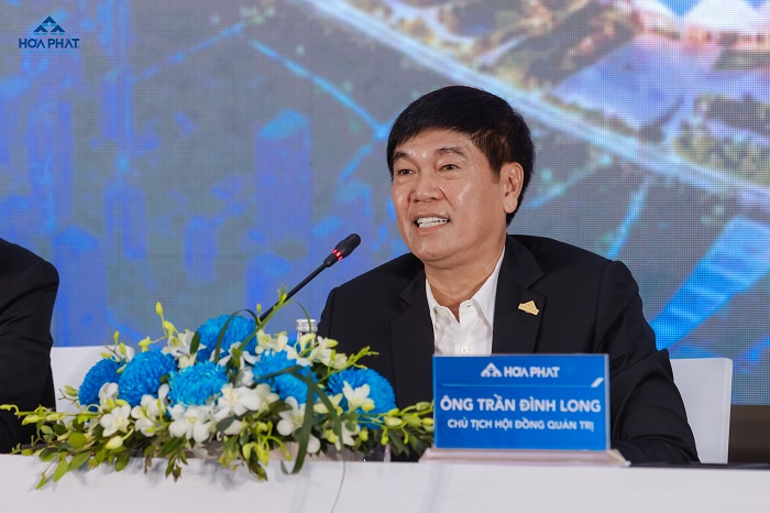Tại Đại hội, Chủ tịch HĐQT Tập đoàn Hòa Phát Trần Đình Long chia sẻ những tín hiệu tích cực về triển vọng M.Cwin800.com Nổ hũ, Bắn Cá và Game Bài của Tập đoàn