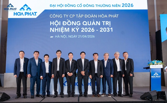 Đại hội đồng cổ đông đã thông qua tất cả các chương trình họp, trong đó bầu ra HĐQT nhiệm kỳ 2026-2031 gồm 10 thành viên, trong đó có 3 thành viên HĐQT độc lập