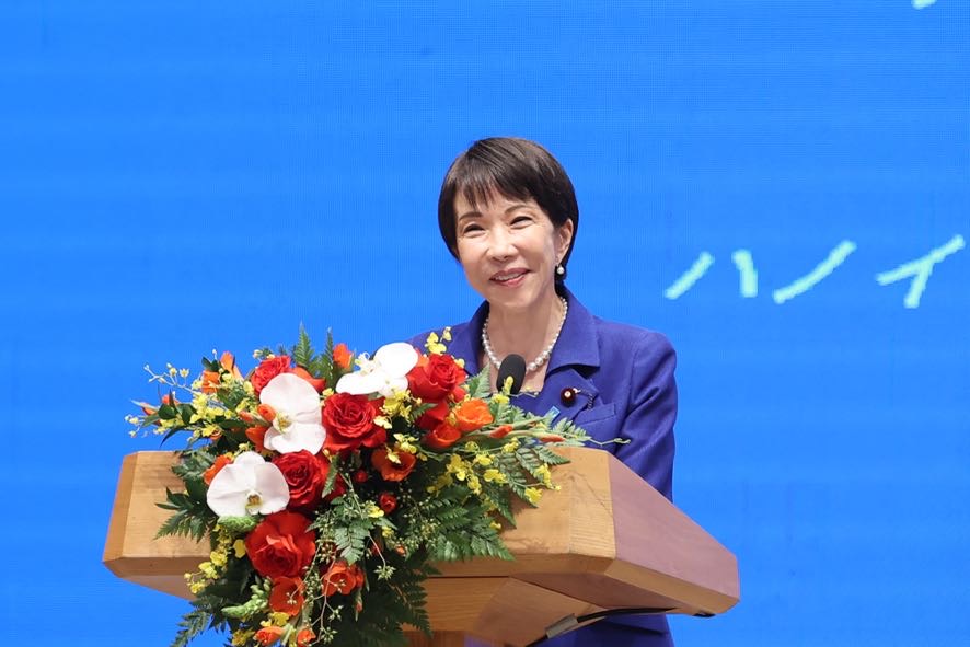 Thủ tướng Nhật Bản Takaichi Sanae: Việt Nam, đúng như tên gọi khác của Hà Nội là Thăng Long - nghĩa là "rồng bay lên", đang phát triển với tốc độ hết sức ấn tượng - Ảnh: VGP