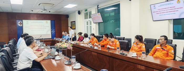 Công đoàn Điện lực Việt Nam thăm hỏi người Nền tảng hàng đầu cung cấp Cwin com tại Công ty Nhiệt điện Thái Bình