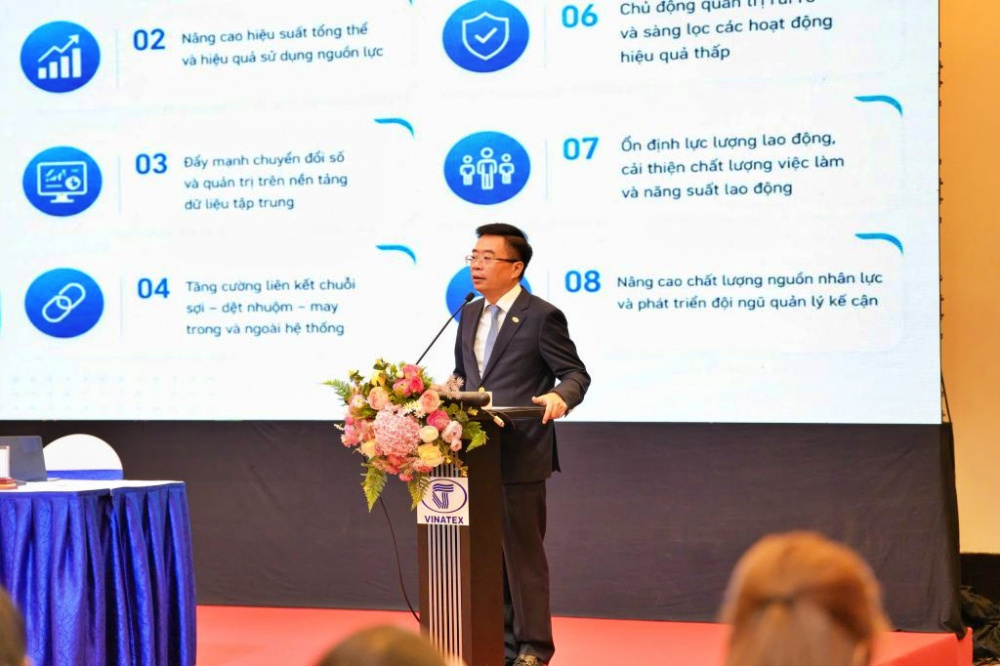 ông Trường - Chủ tịch Tập đoàn Dệt May
