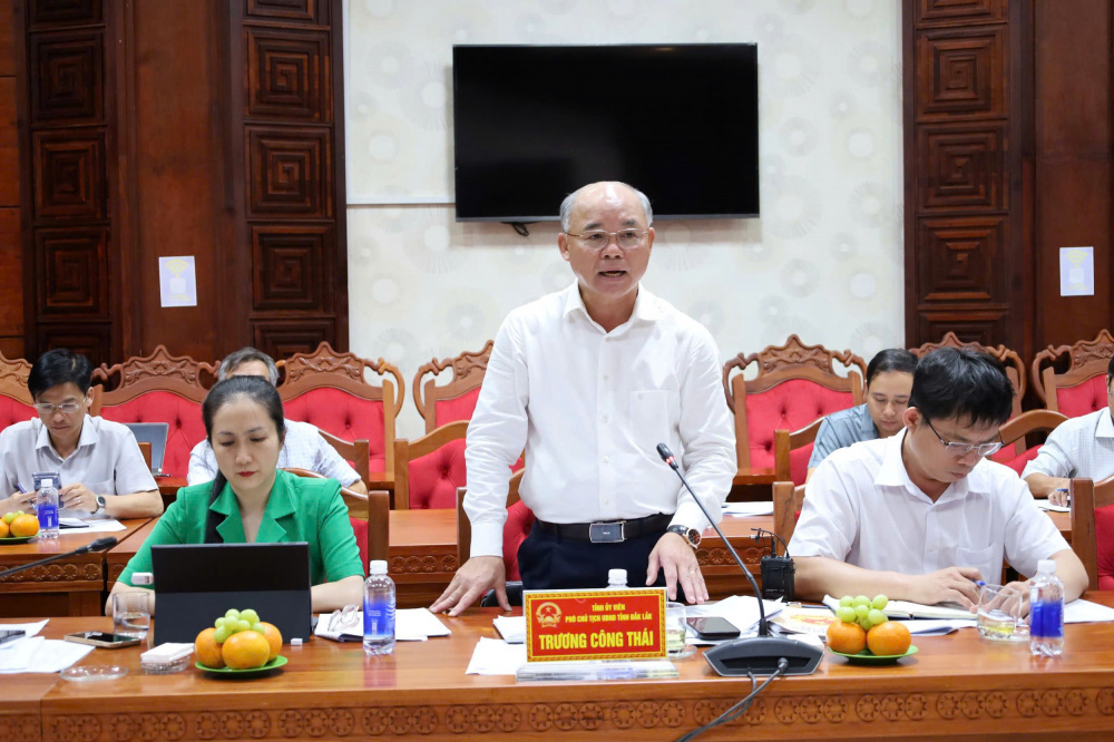 Phó Chủ tịch UBND tỉnh Đắk Lắk Trương Công Thái