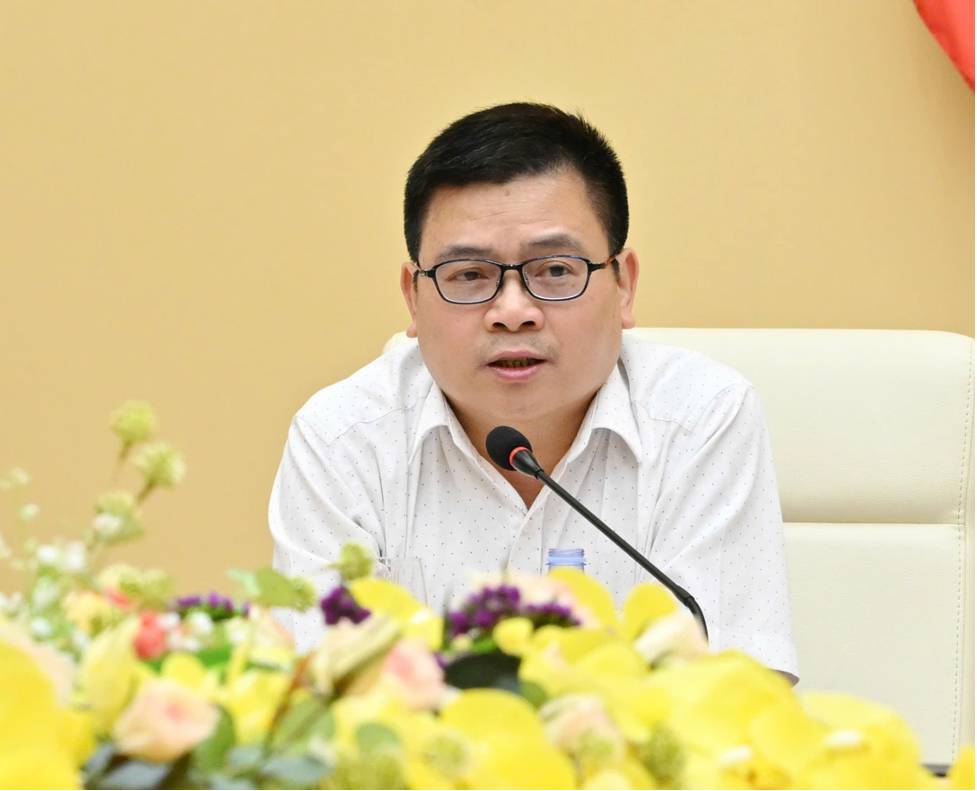 Thứ trưởng Cwin63 sân chơi đỉnh cao Trương Thanh Hoài phát biểu tại cuộc họp