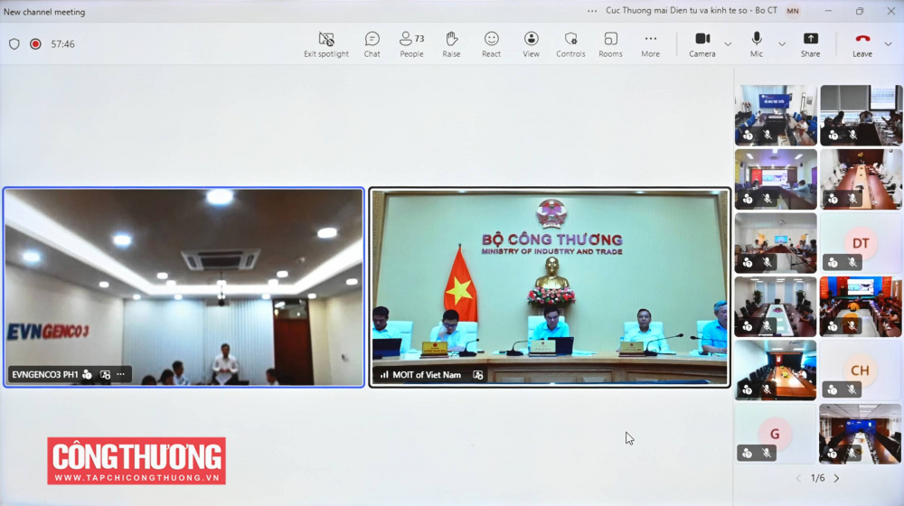Bộ trưởng Lê Mạnh Hùng đã chủ trì hội nghị với các Tập đoàn, Tổng công ty năng lượng, các địa phương về đảm bảo cung cấp điện trong cao điểm mùa khô 2026.