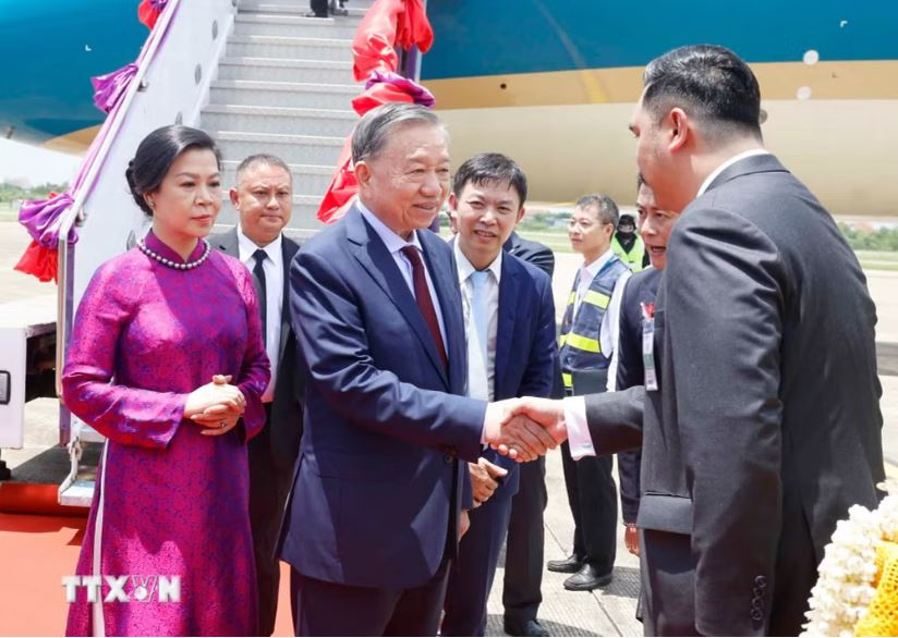 tổng bí thư thăm thái lan