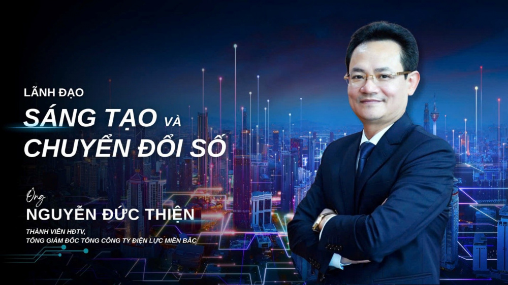 Tổng giám đốc EVNNPC nhận giải Lãnh đạo Sáng tạo và Chuyển đổi số