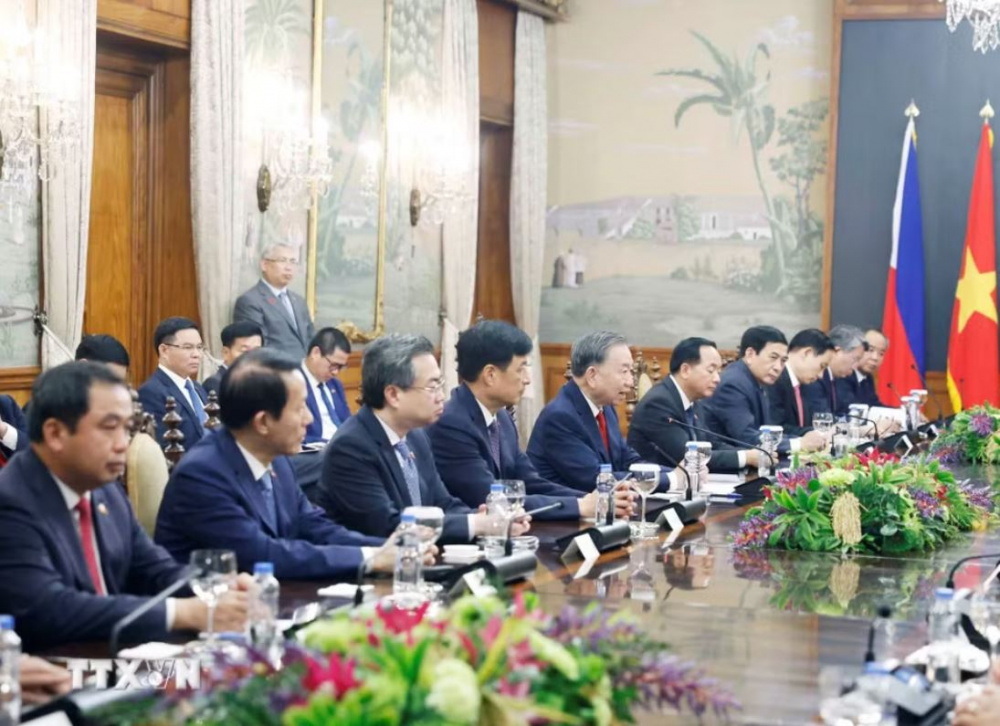 tổng bí thư hội đàm