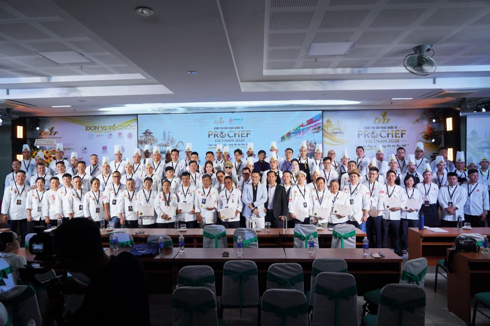 Cuộc thi ẩm thực quốc tế ProChef Việt Nam 2026 diễn ra tại Trường Đại học Đông Á