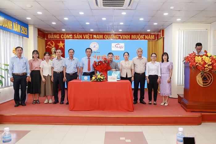 Lễ ký kết thỏa thuận hợp tác chiến lược năm 2026 của Công ty Yến sào Khánh Hòa và Công ty TNHH The Stage Việt Nam.