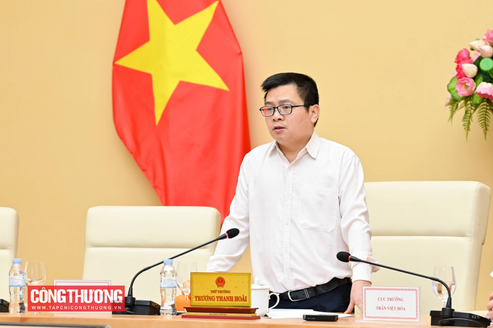Thứ trưởng Cwin63 sân chơi đỉnh cao Trương Thanh Hoài phát biểu khai mạc cuộc họp