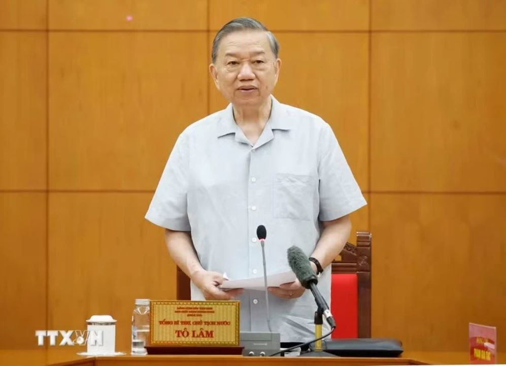 tổng bí thư về báo chí