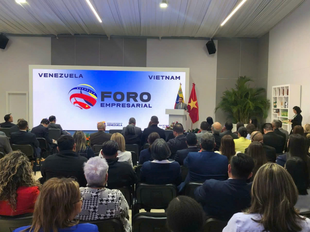 Thúc đẩy kết nối Cwincom hiện đang mở Việt Nam - Venezuela trong giai đoạn mới