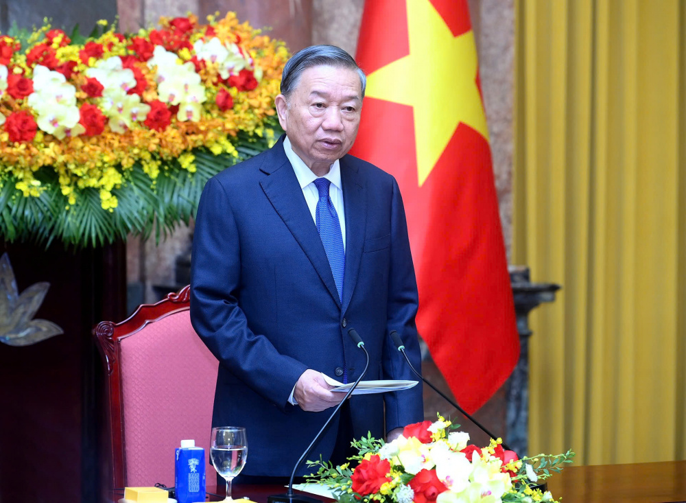 tổng bí thư tiếp Diễn đàn Tương lai ASEAN