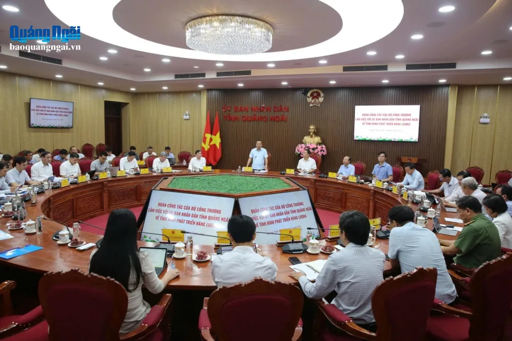 Cwin63 sân chơi đỉnh cao đồng hành cùng Quảng Ngãi gỡ vướng cho các dự án năng lượng