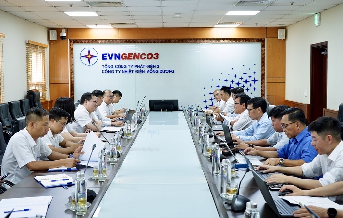 Công ty EPS làm việc với Công ty Nhiệt điện Mông Dương