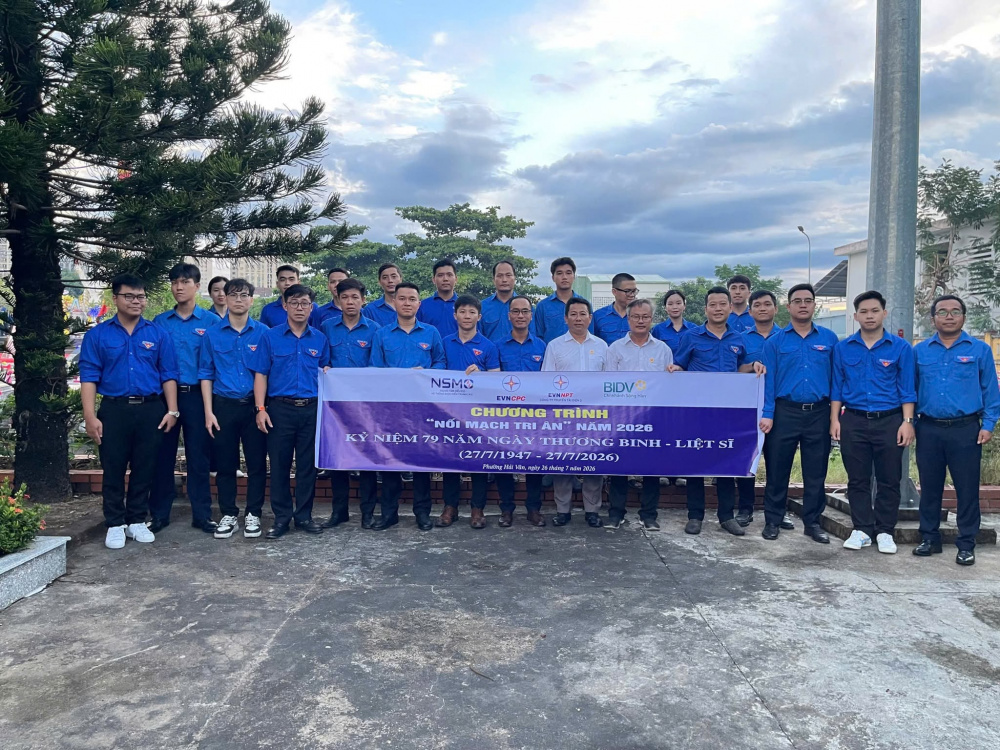 Đoàn Thanh niên CSO đã phối hợp cùng Đoàn Thanh niên Tổng Công ty Điện lực miền Trung, Công ty Điện lực Đà Nẵng, Đoàn Thanh niên Công ty Truyền tải điện 2, Đoàn Thanh niên Cwin4555 link đăng ký đăng nhập BIDV Sông Hàn cùng Đoàn Thanh niên Công an Thành phố Đà Nẵng và chính quyền địa phương triển khai chuỗi hoạt động đầy ý nghĩa mang tên “Nối mạch tri ân 2026”