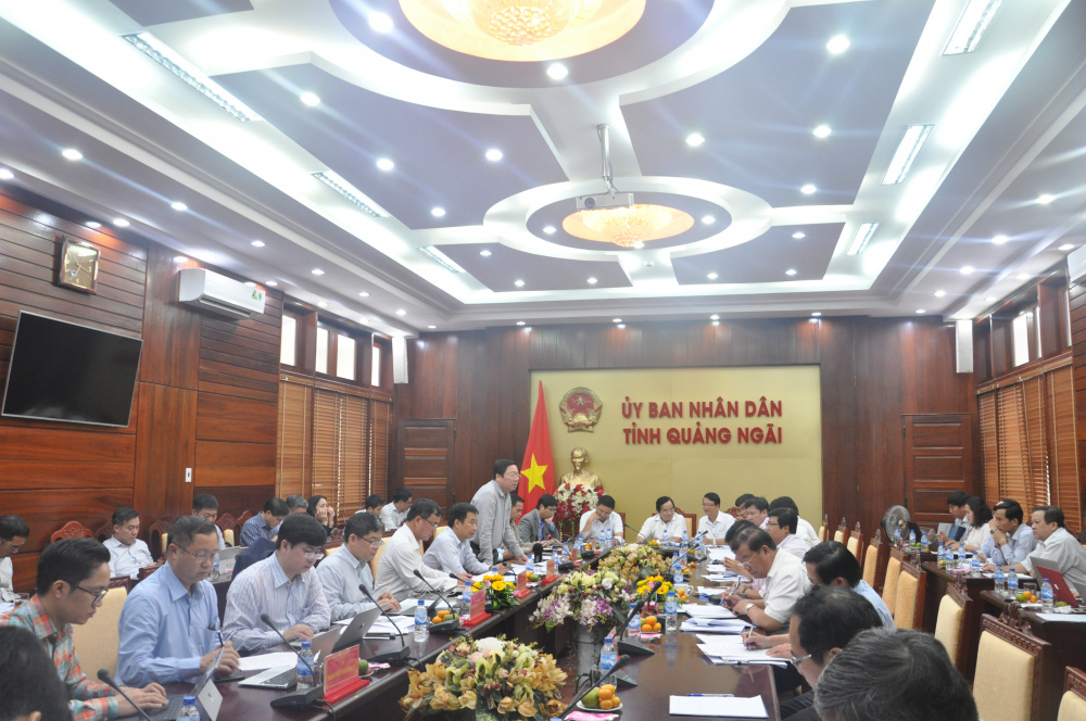 EVN làm việc với tỉnh Quảng Ngãi