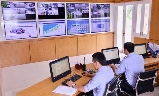 Phòng điều hành Trung tâm TKXD Nhà Bè - Petrolimex Sài Gòn