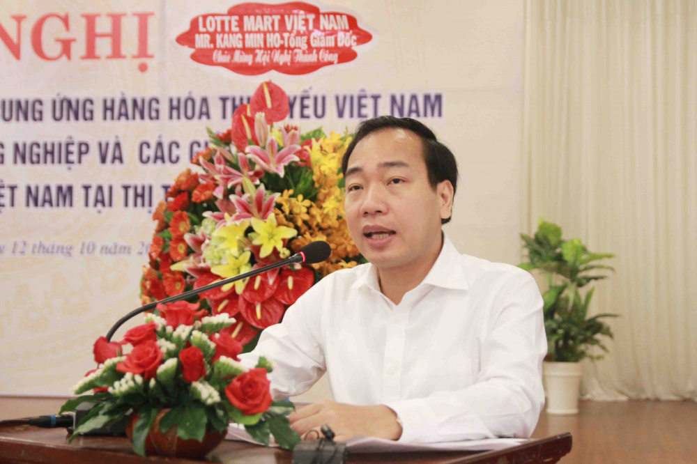 Ông Trần Quang Huy - Chủ tịch Công đoàn Công Thương Việt Nam