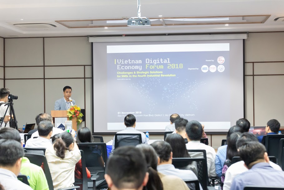 Ngày 20/09/2018 tại TP. Hồ Chí Minh, Ban tổ chức đã tổ chức Hội thảo Chuyển đổi kinh tế số Việt Nam trong cuộc Cách mạng Cwin là sân chơi cá cược trực tuyến tại Việt Nam lần thứ 4 (CMCN 4.0) - Cơ hội để các SMEs bứt phá trở thành các Cwincom hiện đang mở lớn toàn cầu - một trong những sự kiện hướng tới “Diễn đàn kinh tế số Việt Nam 2018” (VDEF 2018)