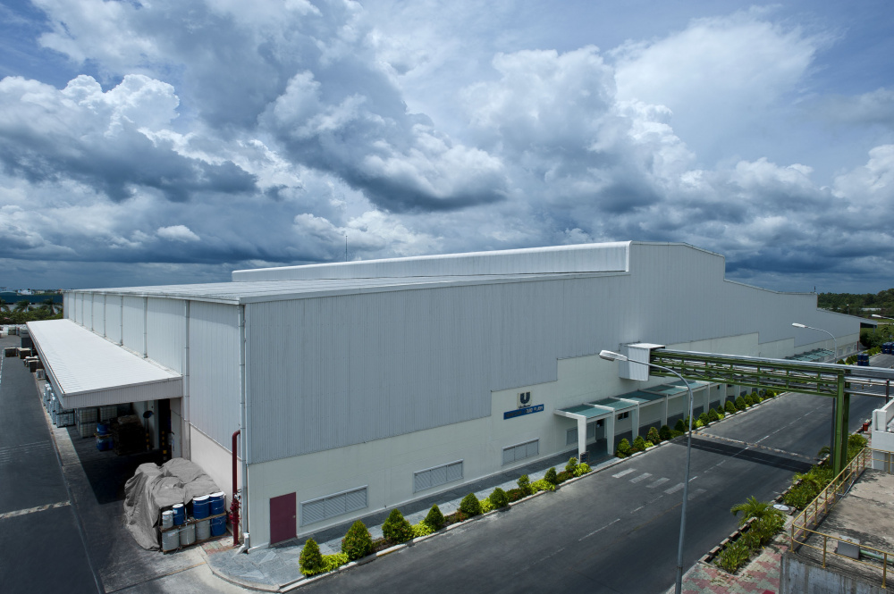  Nhà máy Unilever tại Củ Chi sử dụng giải pháp Roofing & Walling