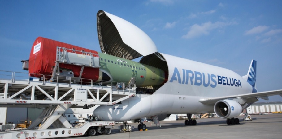 Beluga có khả năng chuyên chở các bộ phận máy bay kích cỡ lớn