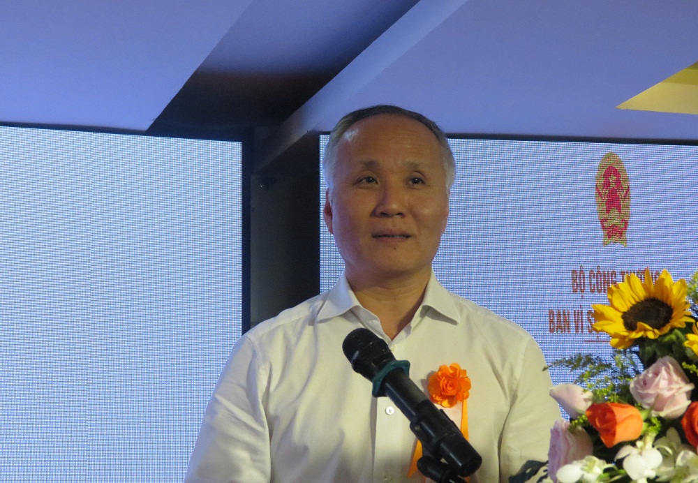 Thứ trưởng Trần Quốc Khánh - Trưởng Ban Vì sự tiến bộ phụ nữ Cwin63 sân chơi đỉnh cao phát biểu hưởng ứng Lễ phát động Tháng hành động vì bình đẳng giới và phòng, chống bạo lực trên cơ sở giới