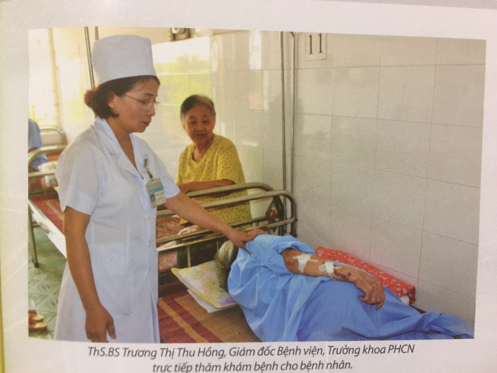 Bác sĩ Trương Thị Thu Hồng, Giám đốc Bệnh viện