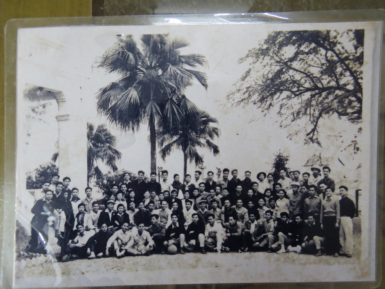 Đại biểu dự Đại hội Đoàn Thanh niên Nhà máy điện Cột năm tháng 3/1960.