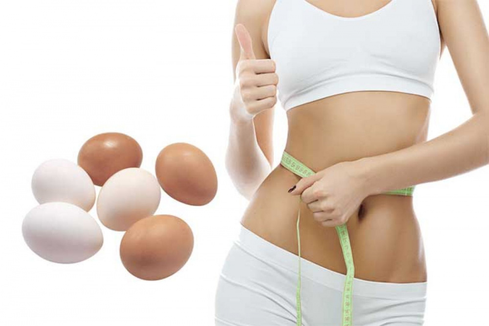 ăn trứng giảm cân hiệu quả