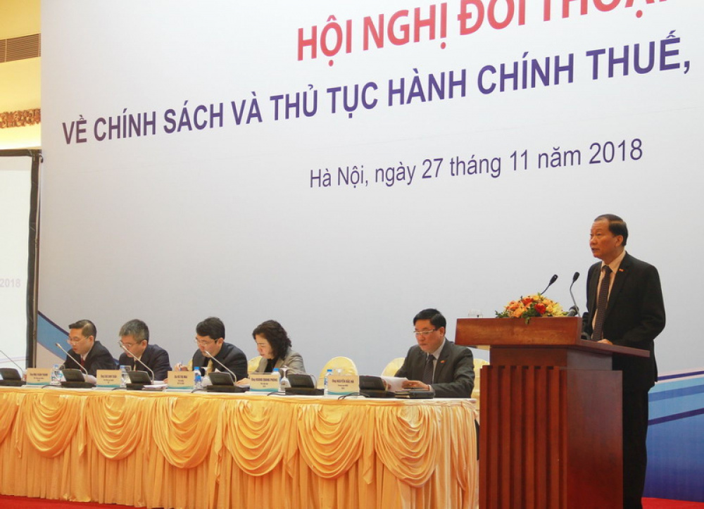 đối thoại về chính sách thuế