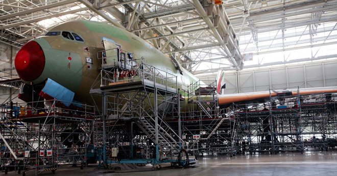 khai tử máy bay A380