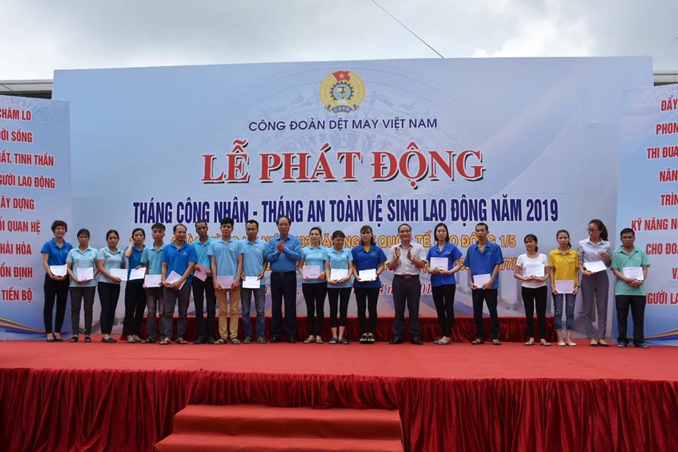 Ngành Dệt May phát động Tháng Công nhân