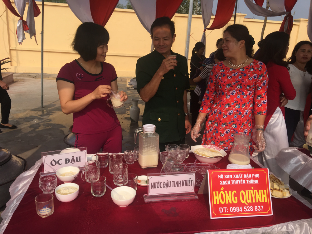 Sản phẩm óc đâu và nước đậu 