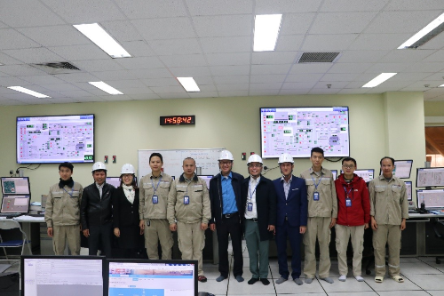 Thăm và chúc Tết tại Công ty Nhiệt điện Thái Bình