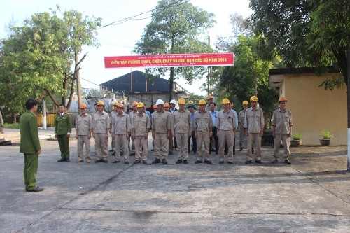 Diễn tập PCCC và CNCH