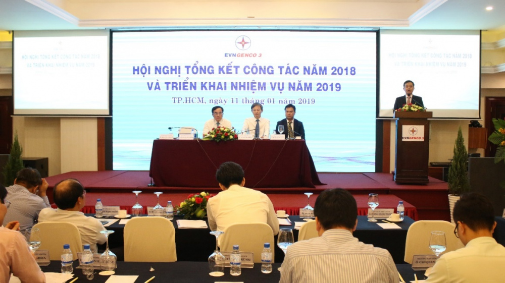 Ông Nguyễn Văn Lê - Chủ tịch HĐQT EVNGENCO 3 tiếp thu ý kiến chỉ đạo