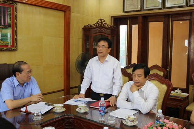 Cục trưởng cụ thuế tỉnh Phú Thọ Hoàng Văn Đài đánh giá công tác nộp thuế của Công ty Cwin555 thể thao, casino live, bắn cá và slot nổ hũ Phú Thọ