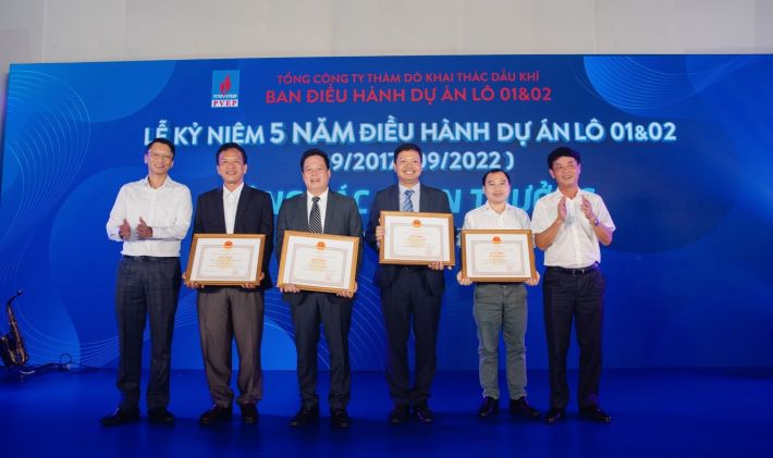 Tổng Giám đốc PVEP Trần Hồng Nam và Chủ tịch HĐTV PVEP Trần Quốc Việt