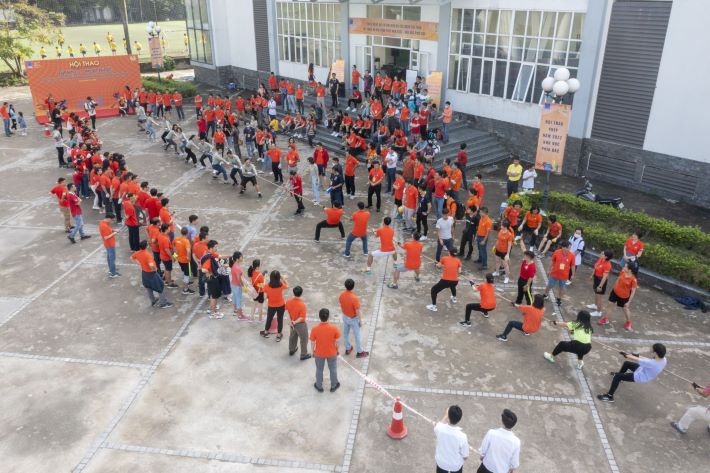 Một số hình ảnh các môn thi đấu tại Hội thao.