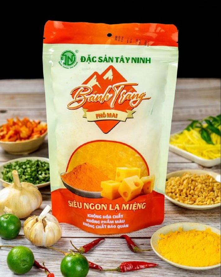 bánh tráng trộn