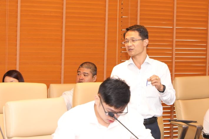Cán bộ nhân viên PVEP trình bày thắc mắc về các kiến thức Cwin50 tỷ lệ cược cao